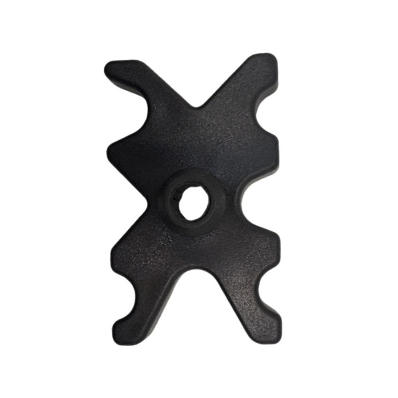 Plastic Snooker Billiards Cue Rack Light Weight Billiard Cue Rest Bridge Slip-On Portable Unique Bridge Head Enduring