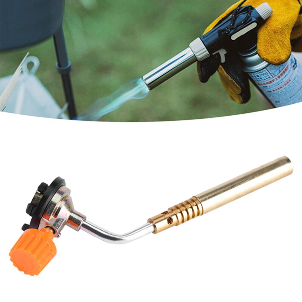 Flamekaster Brenner Butangass Blåselampe Håndtenning Camping Sveising Grill