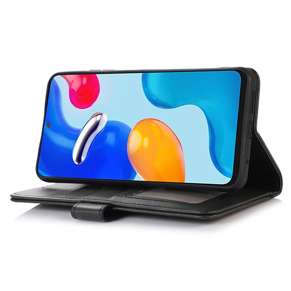 Für Xiaomi 14T Pro Hülle Kuhleder Textur Leder Brieftasche Handyhülle mit Ständer