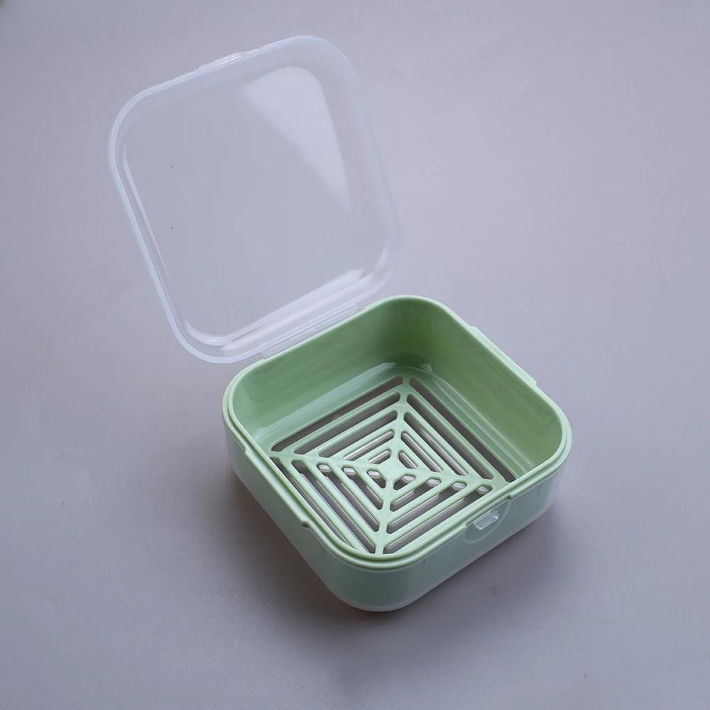 

1Pce Travel Mini Soap Box Portable Leak proof Soap Storage Box Suitable for Dormitory Travel Camping Gym Morandi Colors