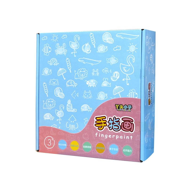 30pcs Children finger painting set early education DIY toys fun kindergarten gifts pigment Creative colorful printing pad toy