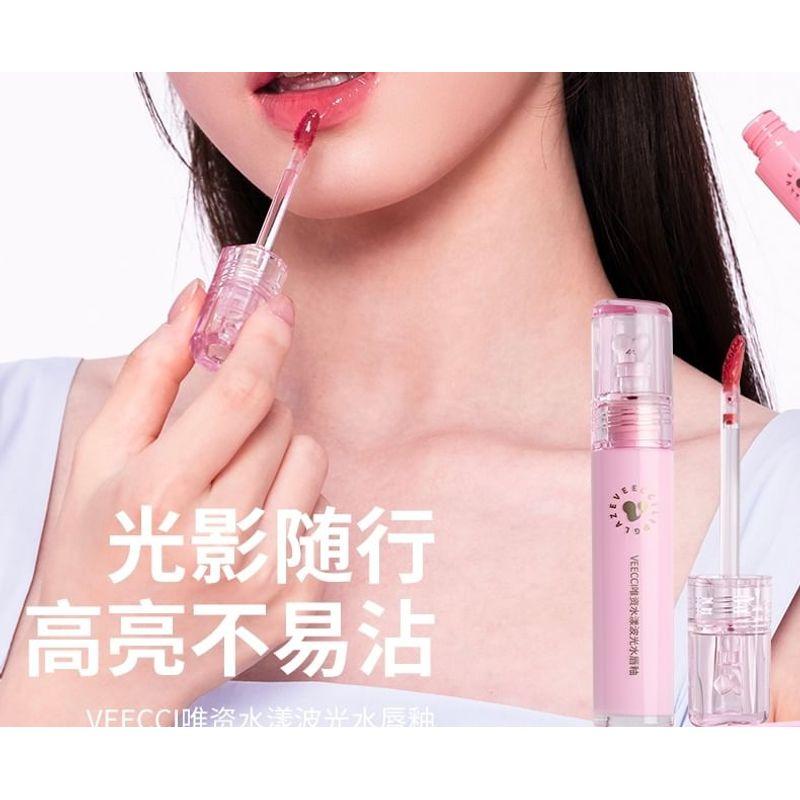 VEECCI - Shimmering Watery Lip Gloss - 6 Colors