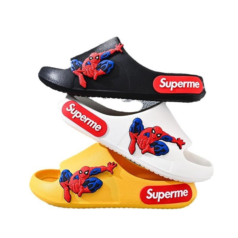 Jungen Bequeme Spider-Man Themen Indoor Rutschfeste Weiche Sohle Slipper Sandalen für Sommer