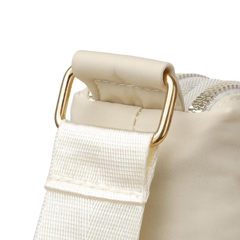 Flower Embroidery Crossbody Bag Fashion Casual Women Shoulder Bag Large Capacity Multi Pockets Purses Daily Portable Handbag