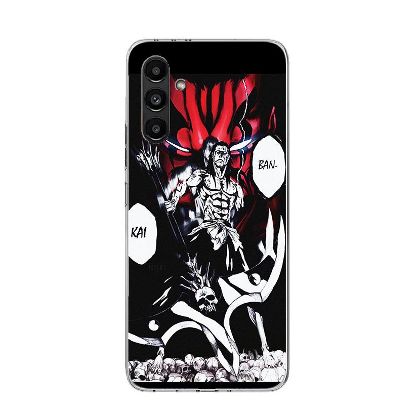 Zaraki Kenpachi Bleach Phone Case for Samsung Galaxy A17 A16 A15 A14 A13 A57 A56 A55 A54 A53 A37 A36 A35 A34 A33 A26 A25 A24 A23