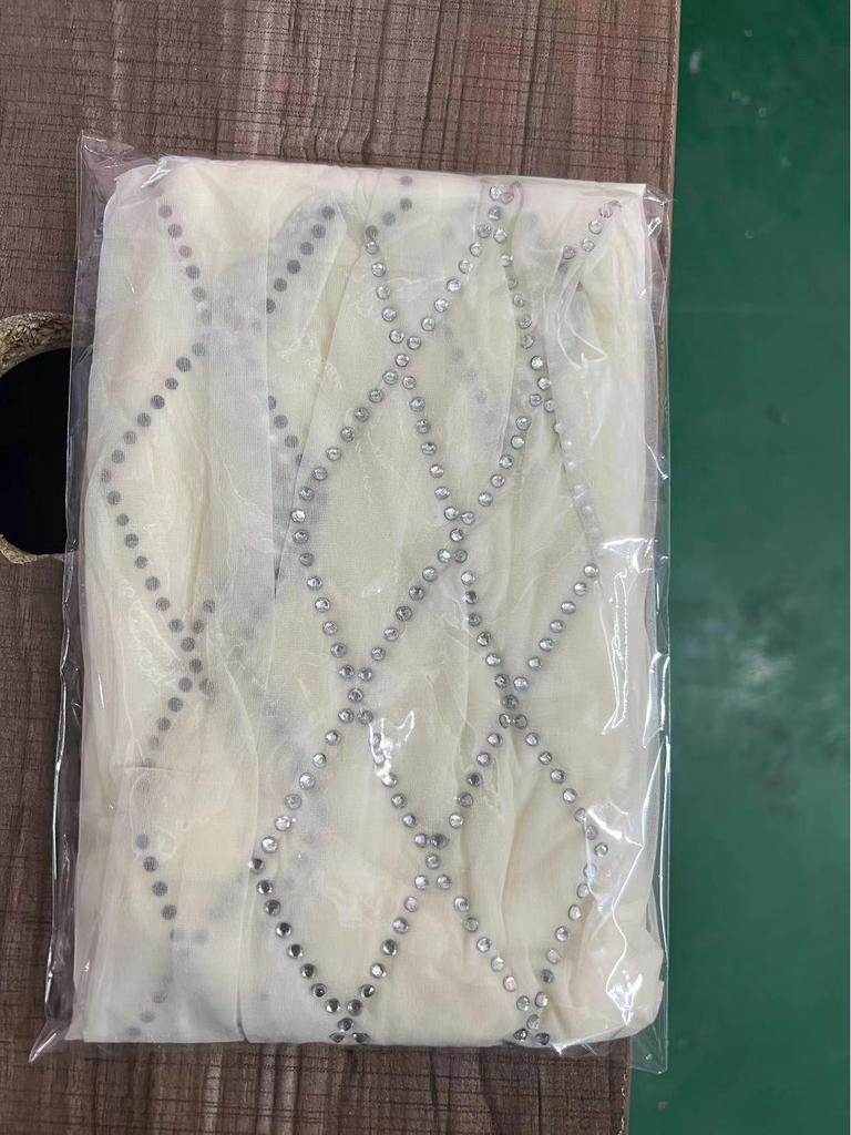 Luxus Strass Netzstrümpfe - Sexy Schwarz, Laufmaschenfest, Trendige Strumpfhose