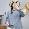 2025 Fall Collection: Korean-Style Embroidered Cotton Long Sleeve Casual Shirt