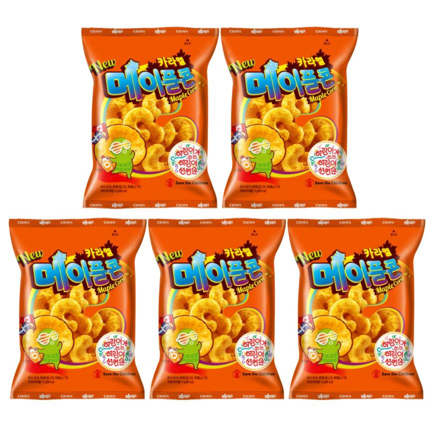 

Crown Карамельный попкорн Кленовый (74 г / 154 г) (6 вариантов) #74g x 5pcs