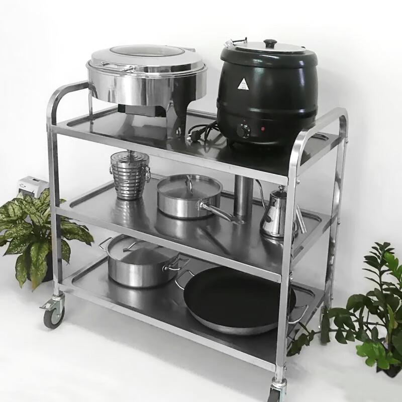 Stainless Steel Mobile Service Cart