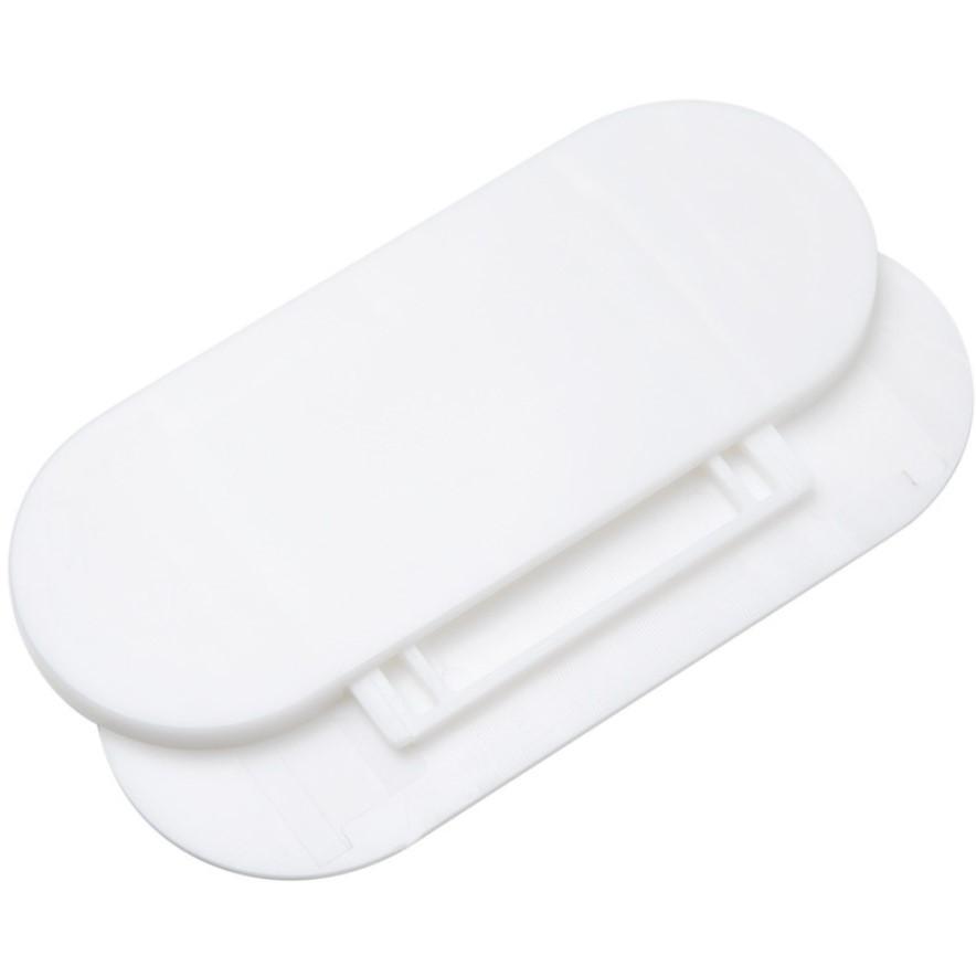 Wall-mounted Self-adhesive Socket Fixer Cable Organizer Seamless Punch-free Plug Sticker Holder Wall Fixer Power Strip Holders