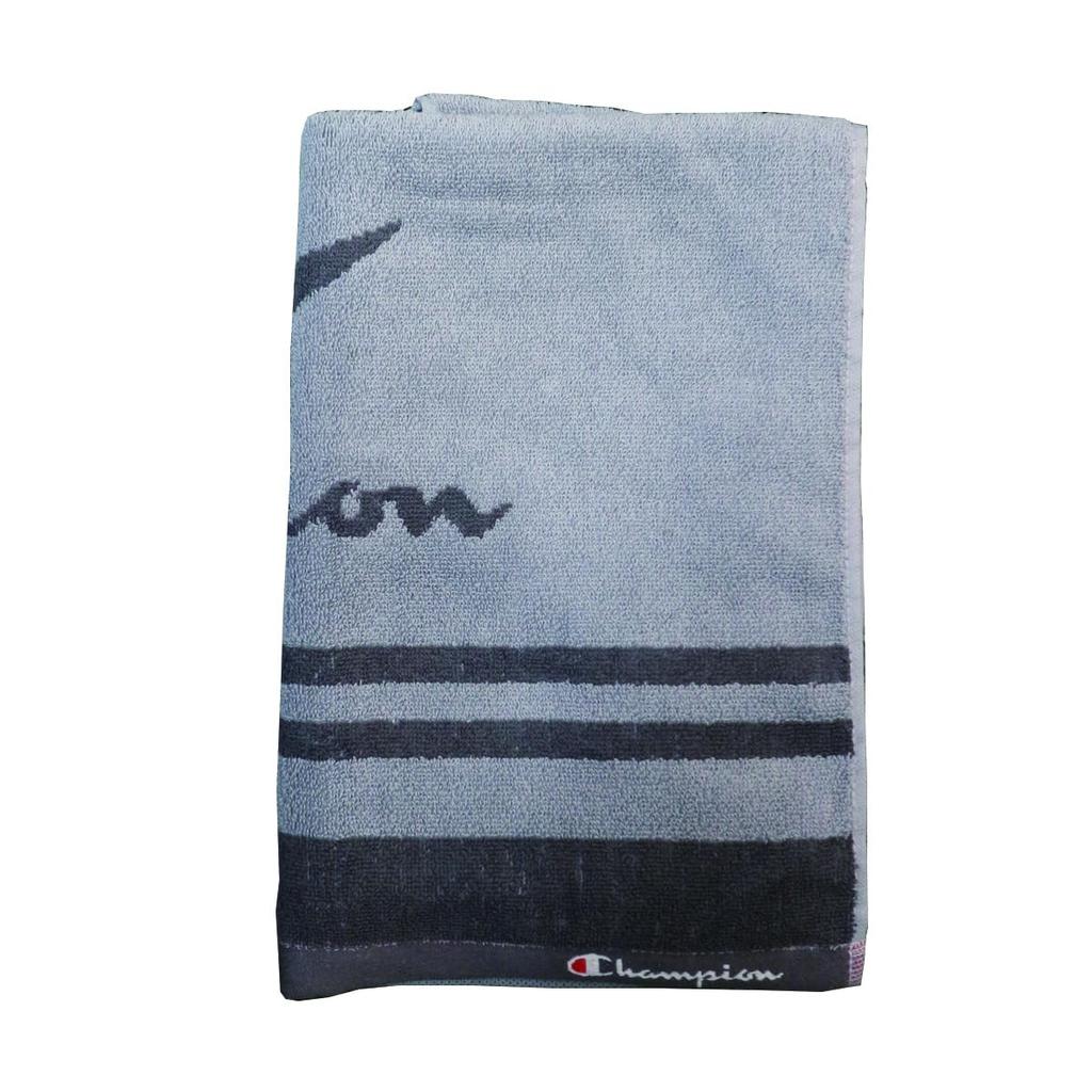 Champion Bath 60 X 120 Simple Line 5065019100 Towel, Approx. Cm, Logo, Gray,