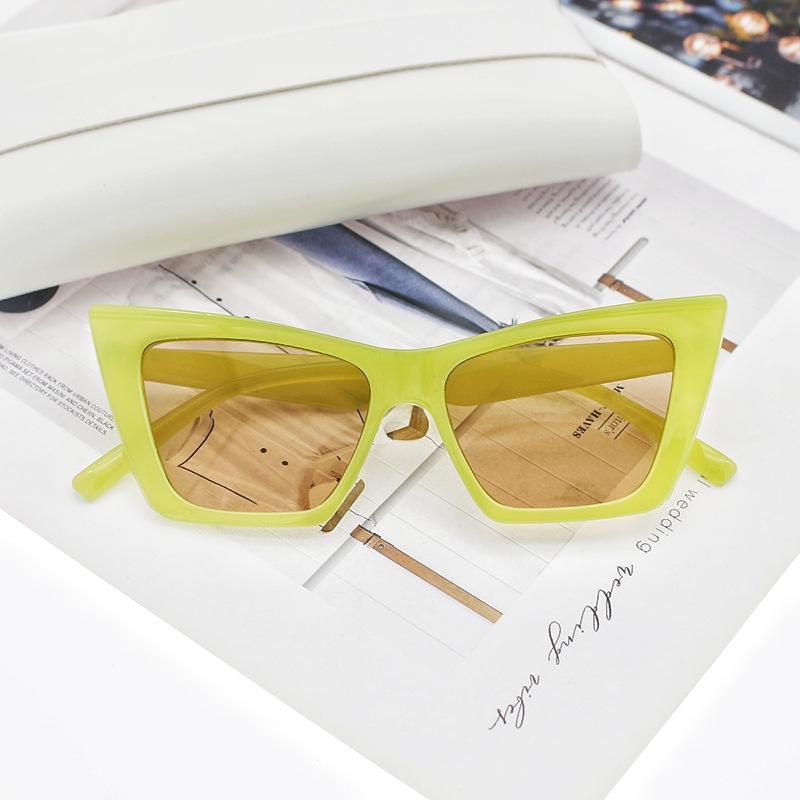 2023 Trendy European & American Men s Cat Eye Large Frame Sunglasses
