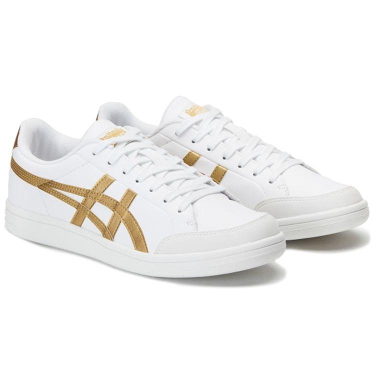 Onitsuka Tiger Advanti Synthetic Leather Comfortable Versatile Slip Resistant Durable Low Top Skate Shoes Unisex Sneakers White Platinum 1183A506-105