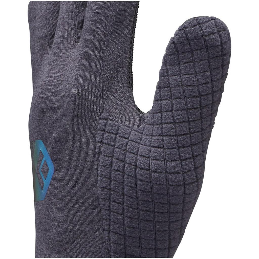 BLACK DIAMOND Deploy Gloves, XS, Carbon