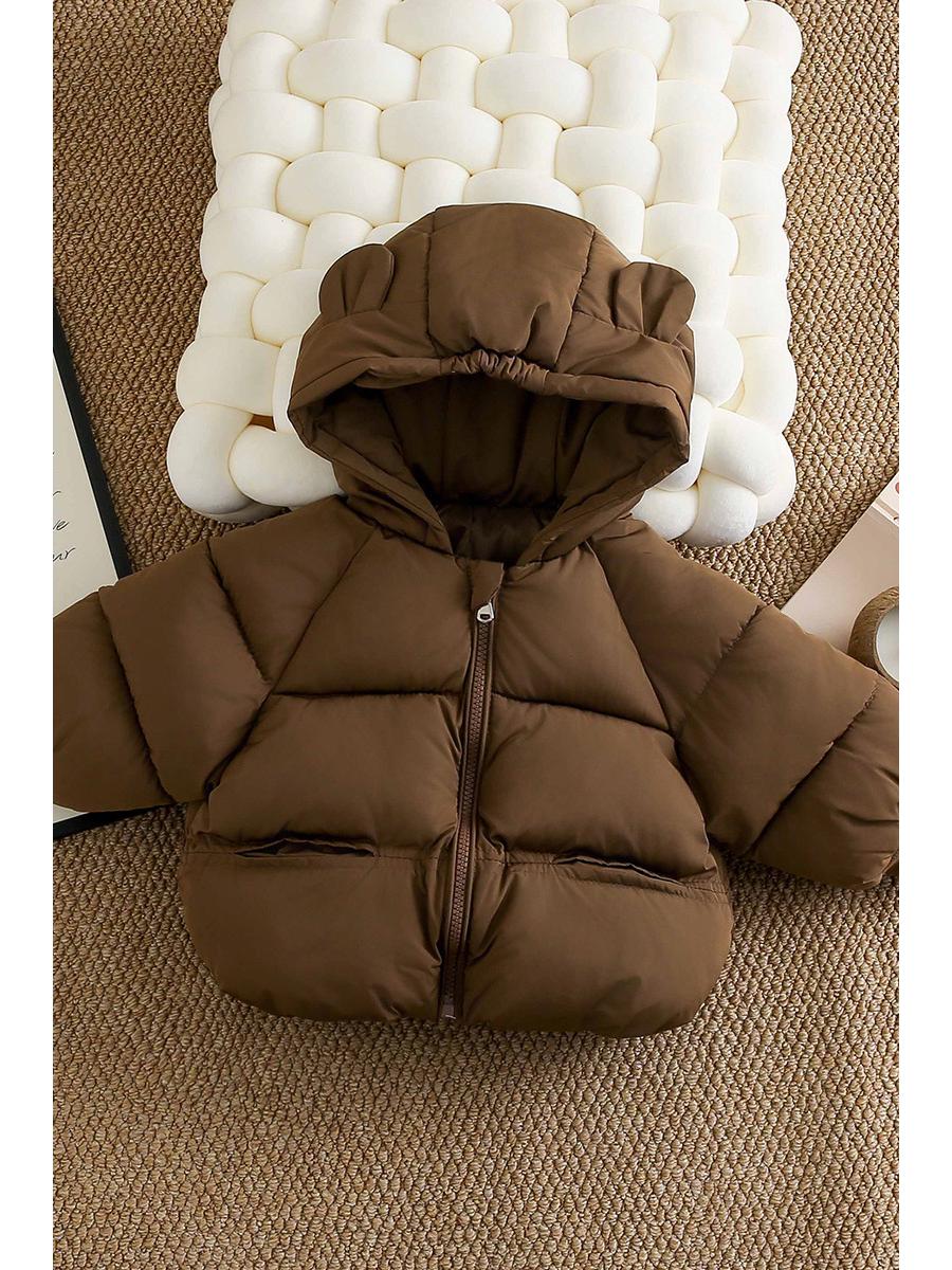 

Детская зимняя куртка с хлопковой подкладкой: Толстое, теплое пальто для мальчиков и девочек малышей 90 for 85-95 cm