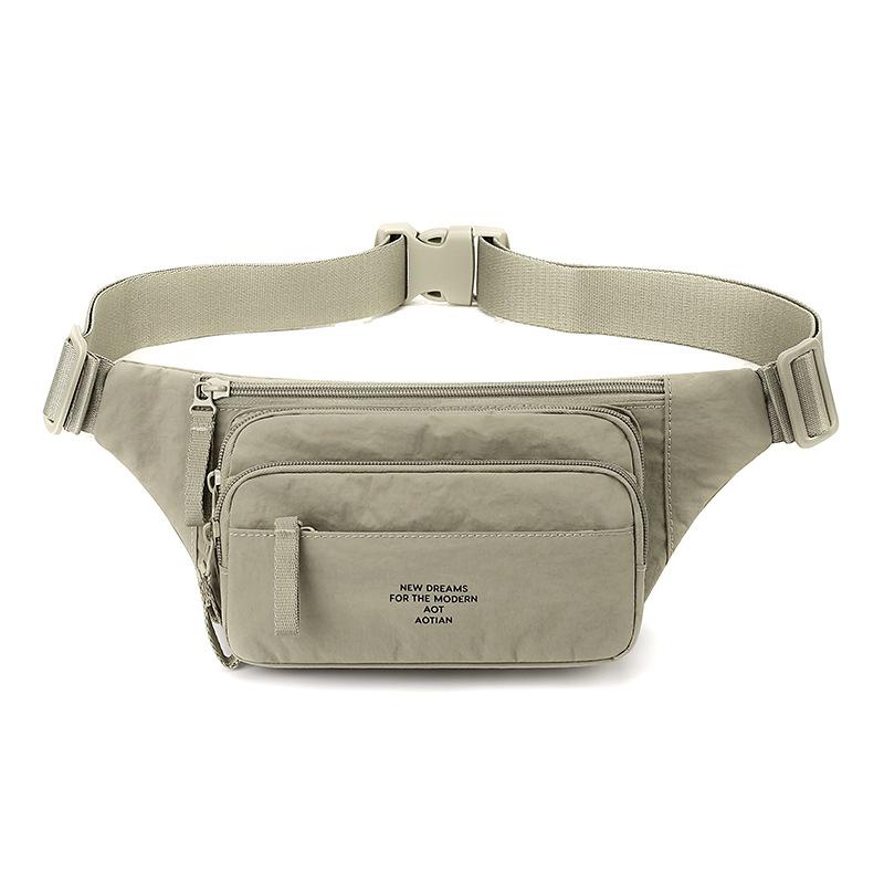 Waist Bag Men's Outdoor Shoulder Bag Sports Crossbody Bag Riding Chest Bag