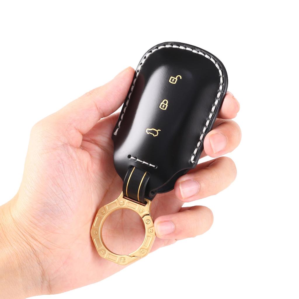 2021 Ideal One Men's Leather Car Key Cover Gift Set