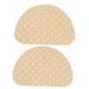 Non-Slip S-Pattern Heel Sole Patch - Soft, Moderately Firm, Sound-Absorbing, and Wear-Resistant.
