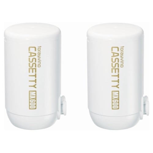 Toray Trevino Water Purifier Replacement Cartridges, Cassetti Series, 2-Pack, High Removal (13 Filters Cleared), MKC.MX2J