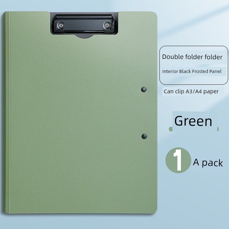 

Multi-Functional Writing Hard Shell Junior High School Student Page Folder 1 [Green]