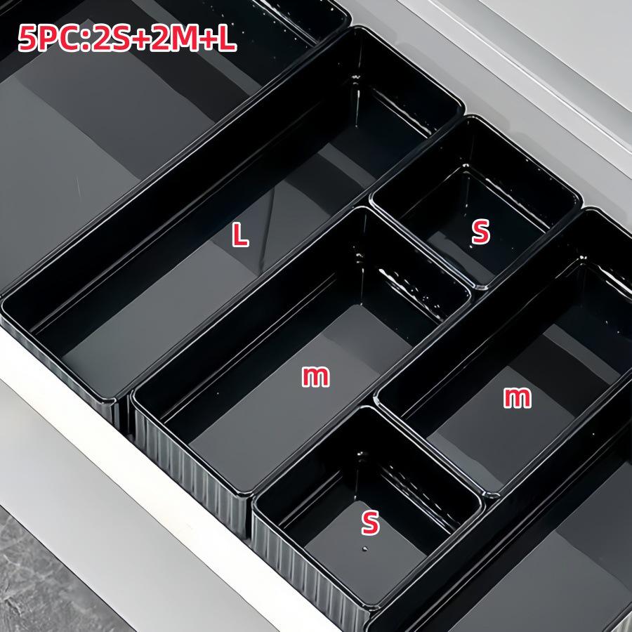 Drawer Divider Makeup Organizer Box for Desk or Dorm.