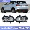 For Geely Coolray 2024-2025 Tail Throat Rear Bumper Exhaust Pipe