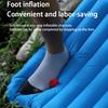 Outdoor Camping Foot-stepping Automatic Portable Inflatable Bed Beach Mat Picnic Mat Folding TPU Air Mat
