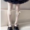 Fashion Fishnet Leggings for Girls Large Bowknot Tights Hollowout Stockings Kids Pantyhose for Summer Spring Dresses