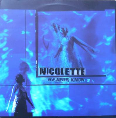 12inch Record NICOLETTE  We Never Know TLX6 1996 UK Dance  Electronica Used