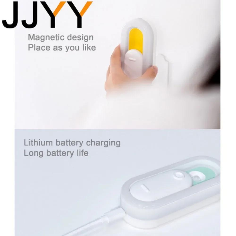 Smart Motion Sensor Night Light USB Rechargeable LED for Bedroom Staircase Corridor Bathroom Home Decor