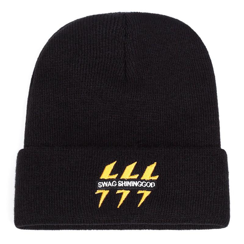 Winter Outdoor Ski Beanie Men Women Warm Knit Hat All-match Sports Cold Cap