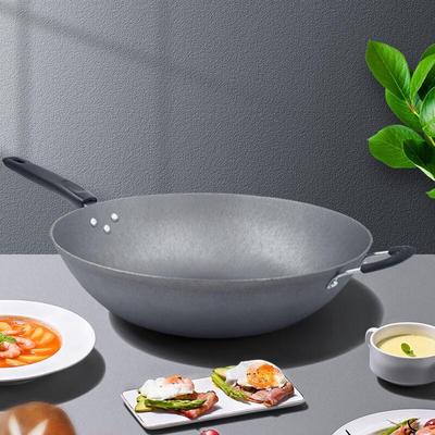 316 Stainless Steel Universal Flat-Bottom Wok