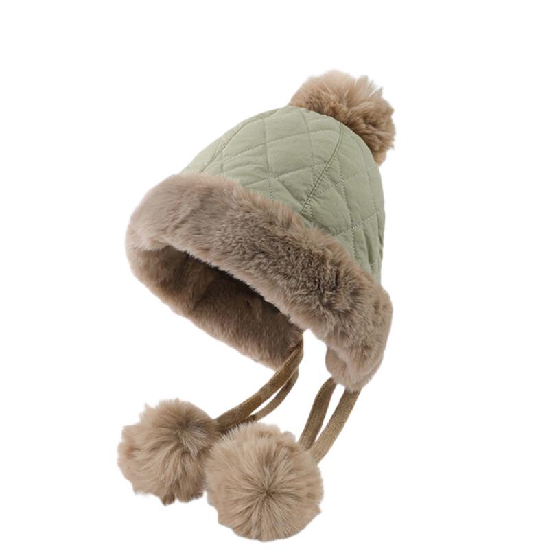 

LCsanyp Winter Plush Earflap Trapper Hat One Size (54-58cm)