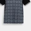 Coach Ss24 Pattern Printed Casual Short Sleeve Polo Shirt Men Tops Gray CO816-RBC