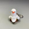 Keychain Quacking Duck Toy Stress Alleviating Mini Fidget for Kids and Adults