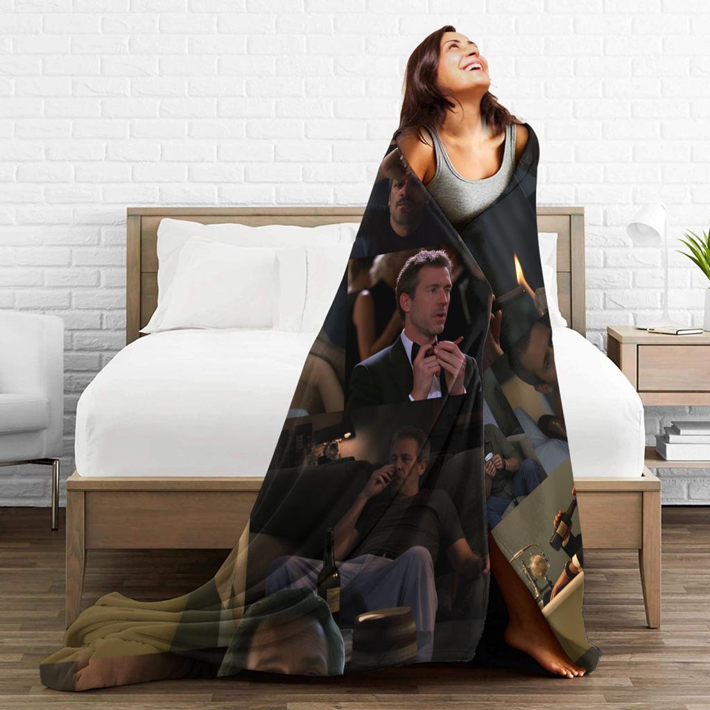 Doctor House Decke Warm Weich Flauschig Plüsch Überwurfdecke Für Mädchen Jungen Couch Sessel Sofa Bett Flanell Bettdecke Bettbezug