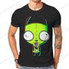 100 Cotton Tshirt Invader Zim Loose Unisex T Shirts Glitchd Gir Summer Sweat Absorption Casual Short Sleeves S6xl