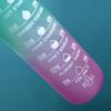 Gradient Plastic Sports Water Bottle with Bounce Lid - Large Capacity for Students & Outdoor Fitness