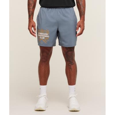 Hybrid Graphic 7  Shorts Iron Blue A3c3x Uctm