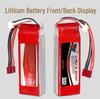 11.1V 2700mAh 30C High Discharge Lithium Battery for Model Aircraft and Drones
