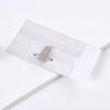 Transparent Chest Tag Id Holders Sleeve Office Staff Workers Work Card Cover Case Nurse Name Badges Holder With Brooch