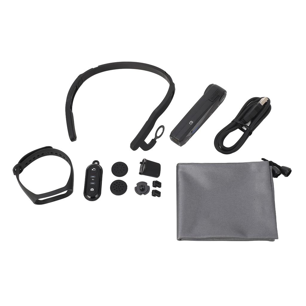 Head Wear Digital Video Camera 4K30fps 500W WiFi Camcorder with 2.4G Remote Controller