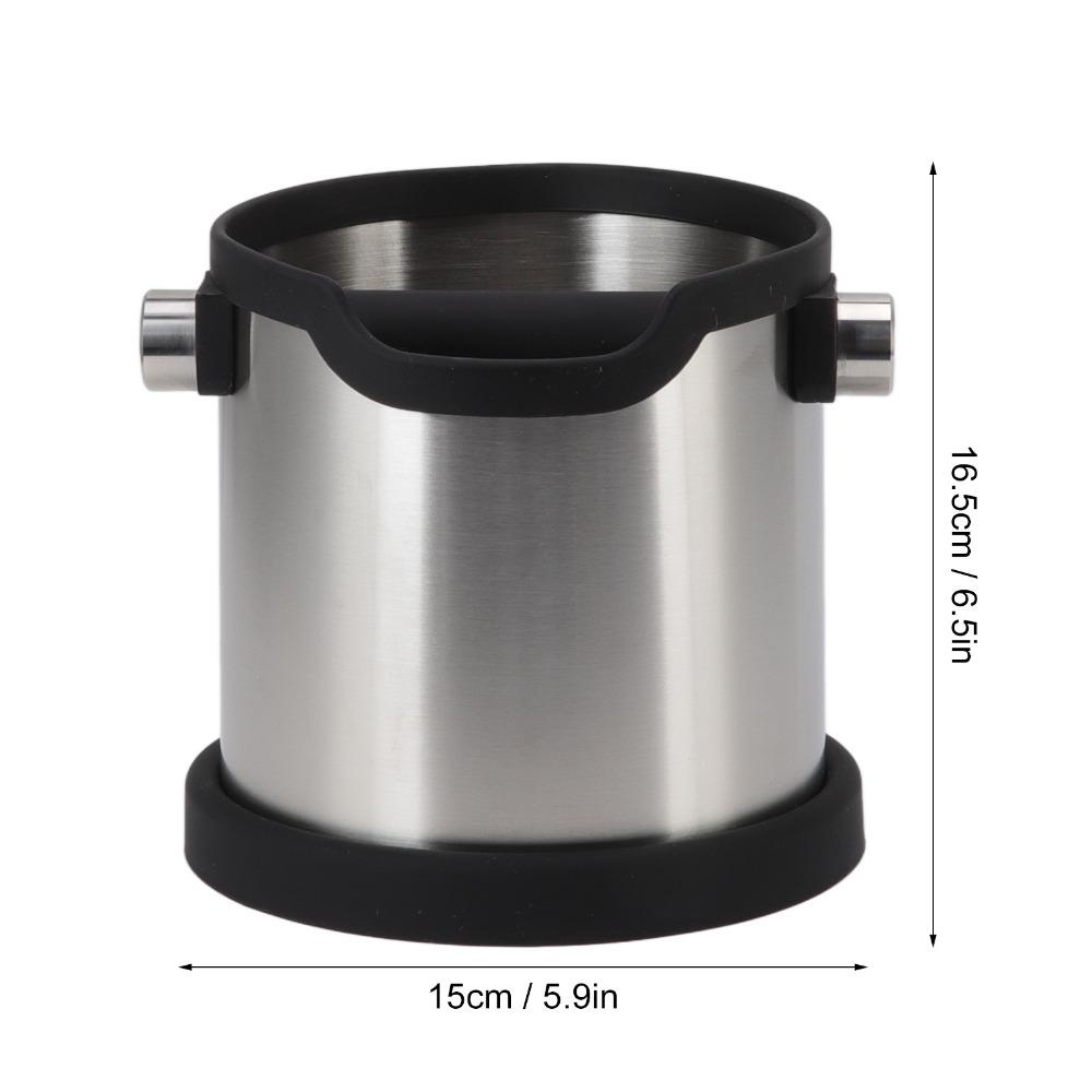 1800ML Capacity Coffee Knock Box 60.8oz Capacity Coffee Grounds Container For Coffee Shops