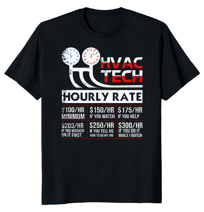

Hvac Technician Hourly Unisex T-shirt