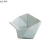 Irregular Ceramic Origami Bowl Seasoning Bowl Dessert Bowl Snack Bowls Appetizer Bowls Molecular Cuisine Specialty Tableware