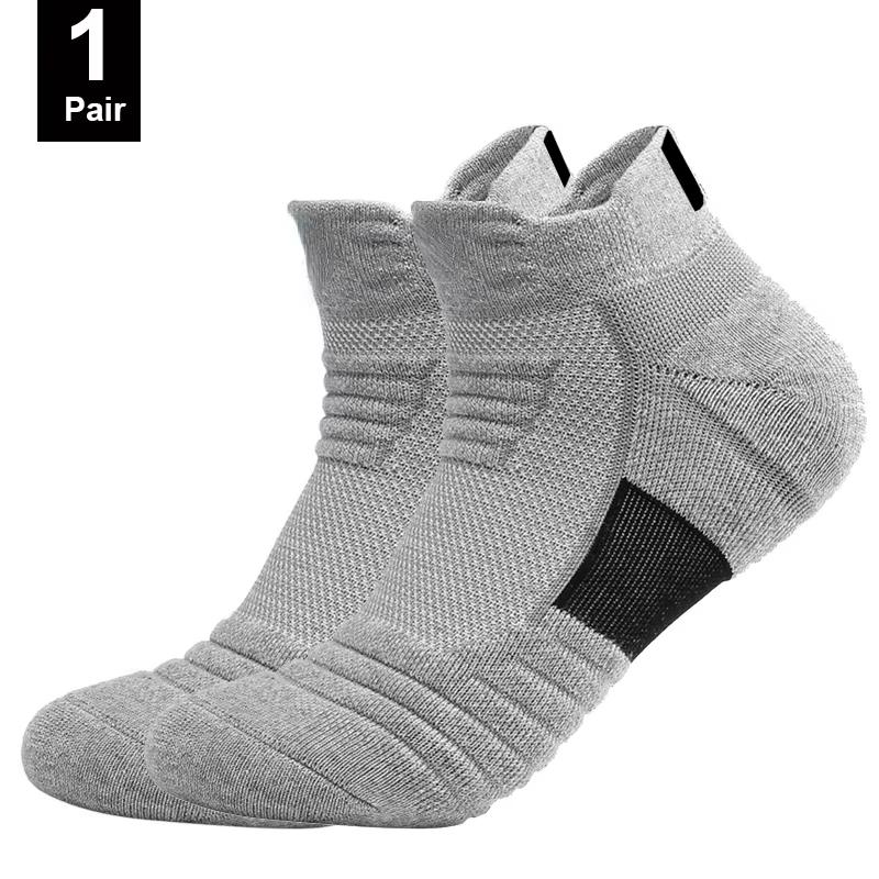 

1/3pairs/Lot Men s Socks Compression Stockings Breathable Basketball Sports Cycling running Towel Socks High Elastic Tube Socks EU 39-45