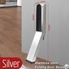 2025 New Safety Door Stopper Metal Gate Blocker Windproof Gate Blocker Anti-collision Door Gap Blocker Mute Folding Door Blocker
