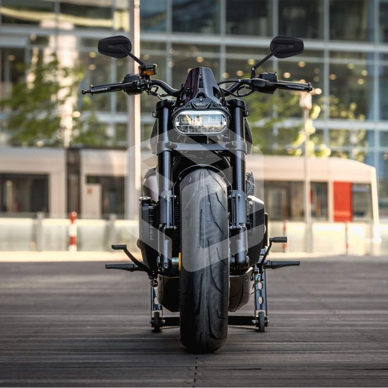 Motorcycle Side Rearview Carbon Fiber Mirror For Harley Sportster S RH1250s Nightster RH975 CNC Moto Accessories