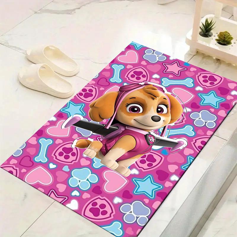 1Pc Christmas Chase Rug Office Carpet Indoor Outdoor Doormat Nonslip Soft And Comfortable Living Room Christmas Halloween Gift D91862