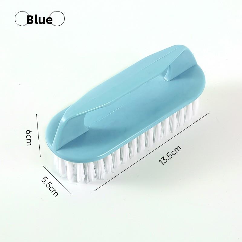 Бытовая щетка для стирки с мягкой щетиной, многофункциональная щетка для обуви, маленькая щетка для чистки с жесткой щетиной, чудо для чистки обуви синий
